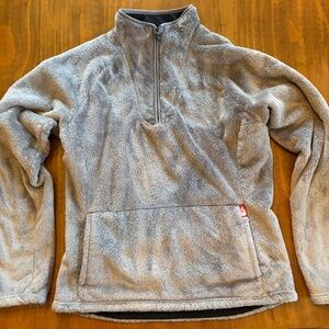 The North Face pullover, womens size Medium, grey